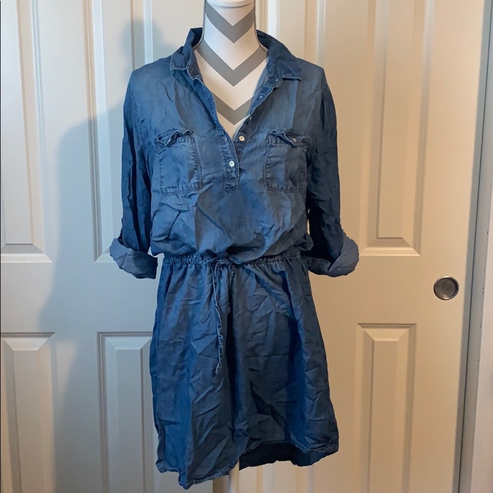 Gloria Vanderbilt Denim Dress L